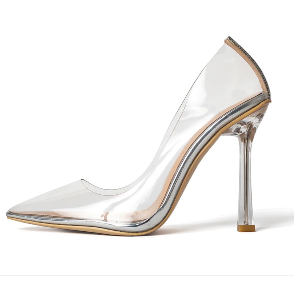 Clear Pump womens 8.5
